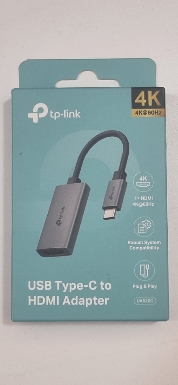 ADAPTADOR TP-LINK UA520C USB-C A HDMI 4K / 60HZ