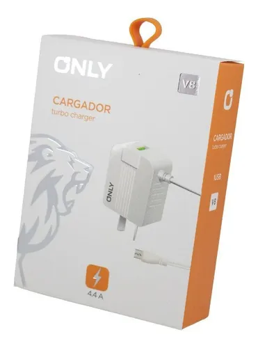CARGADOR ONLY TURBO 1 USB V8