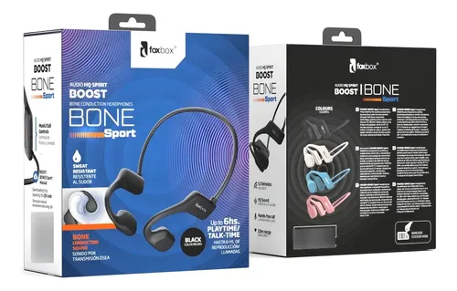 AURICULAR  FOXBOX BOOST BONE SPORT NEGRO