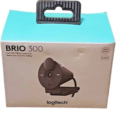 WEB CAM LOGITECH BRIO 300 GRAPHITE