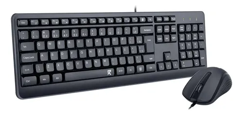 KIT DE TECLADO Y MOUSE REDRAGON BS-7092 SP WIRED OFFICE