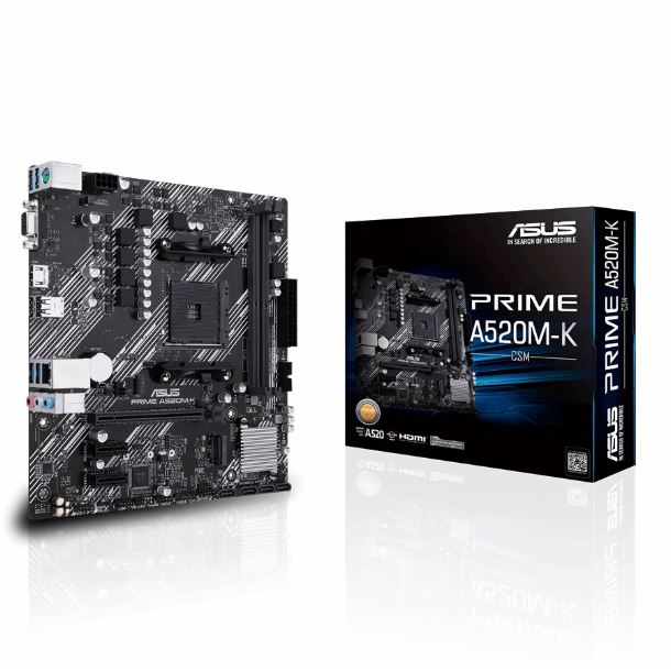 MOTHERBOARD AM4 ASUS PRIME A520M-K /CSM