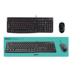 TECLADO + MOUSE LOGITECH MK120 USB